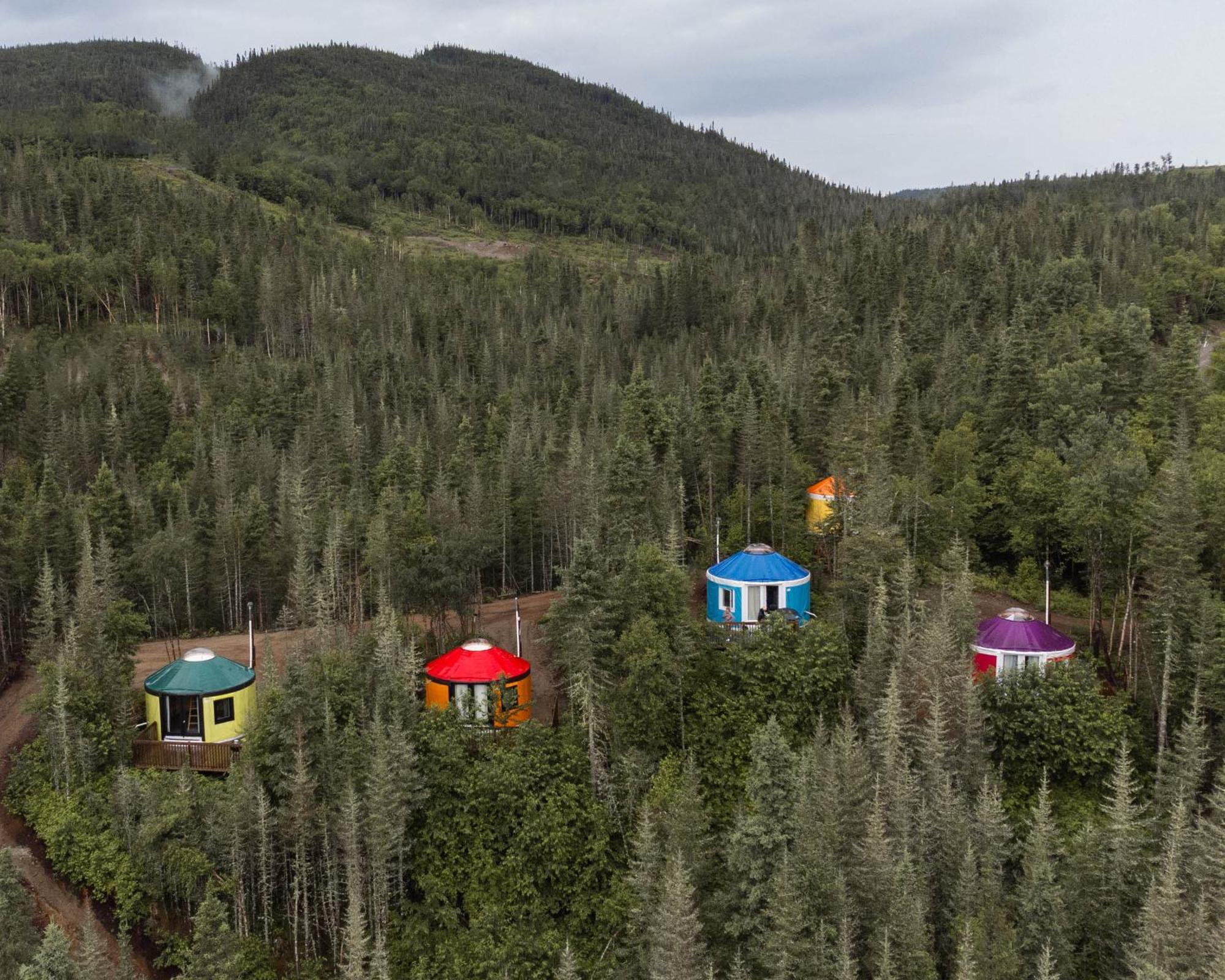 Imago Village Saint-David-de-Falardeau Exterior foto